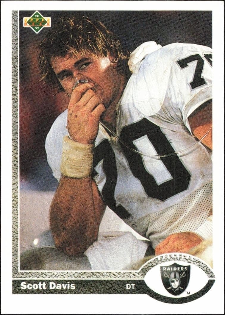 1991 Upper-Deck Scott Davis #194 trading card