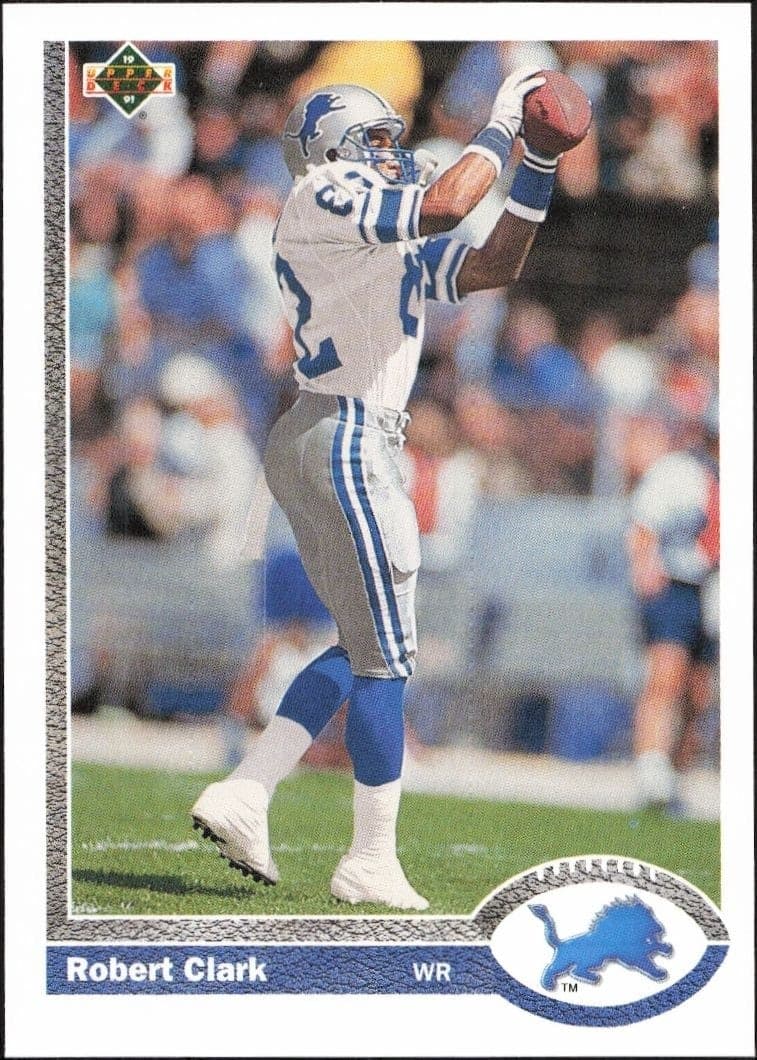 1991 Upper-Deck Robert Clark #511 trading card
