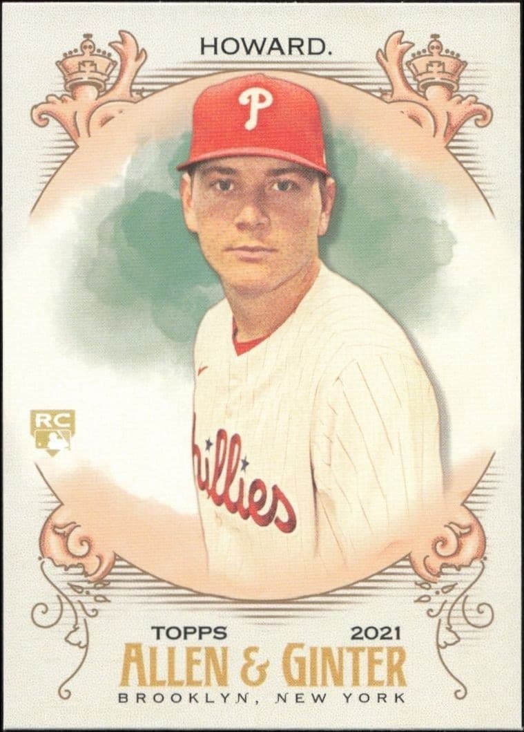 2021 Topps Allen & Ginter Spencer Howard #29 trading card