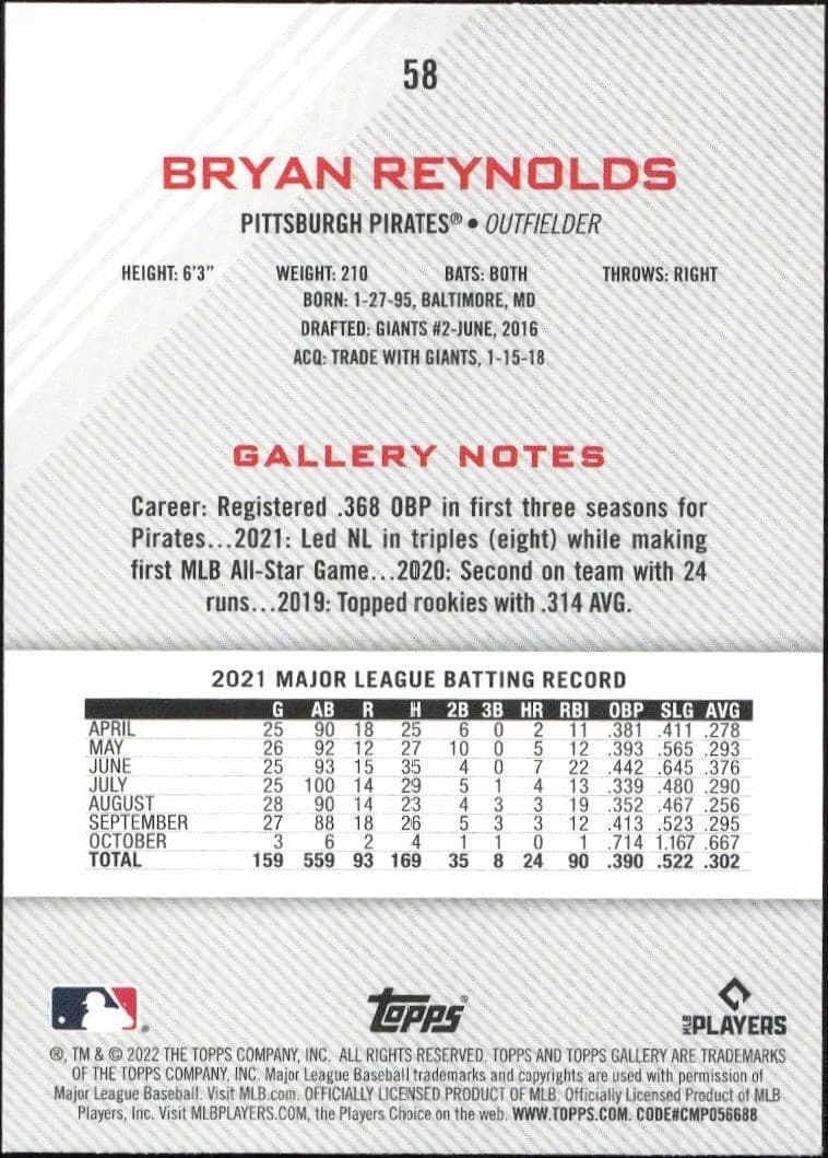 Bryan Reynolds - Back