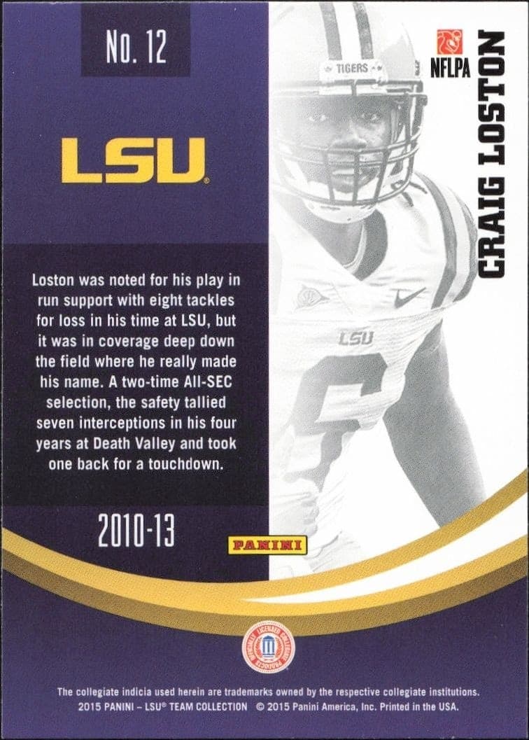 Craig Loston - Back