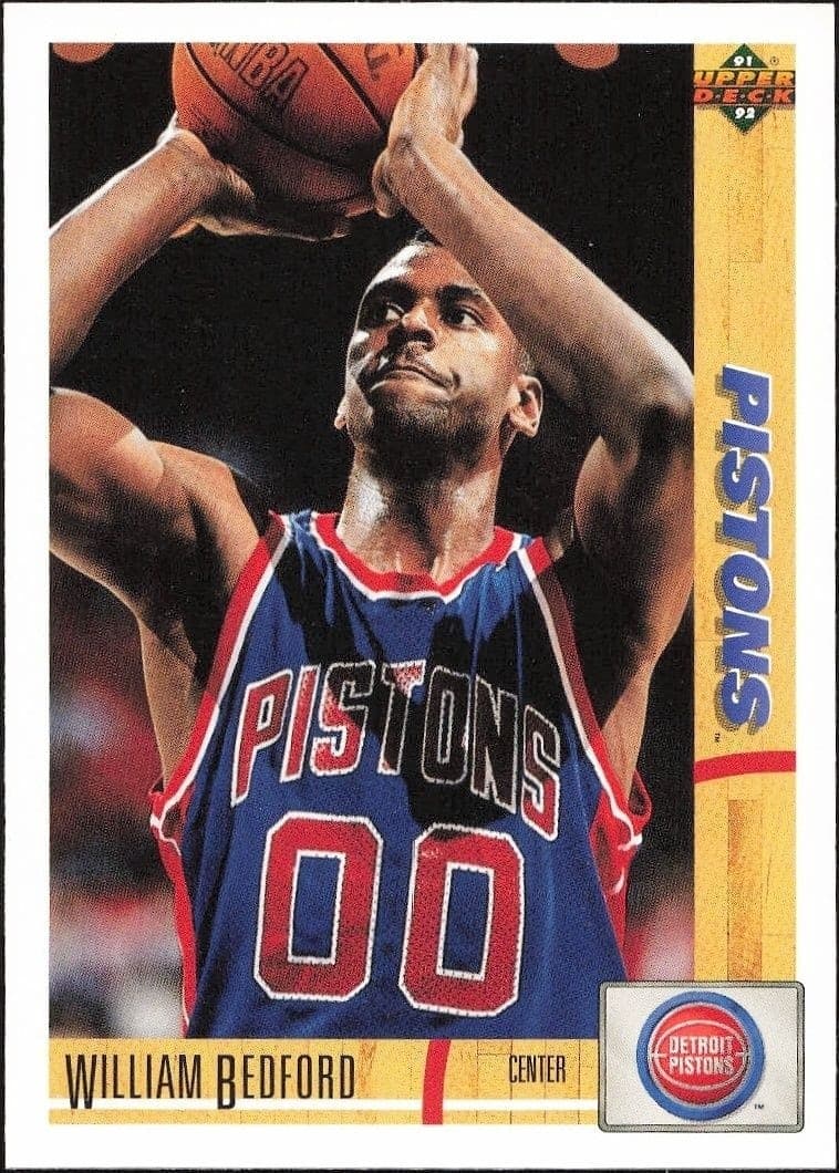 1991-92 Upper-Deck William Bedford #183 trading card