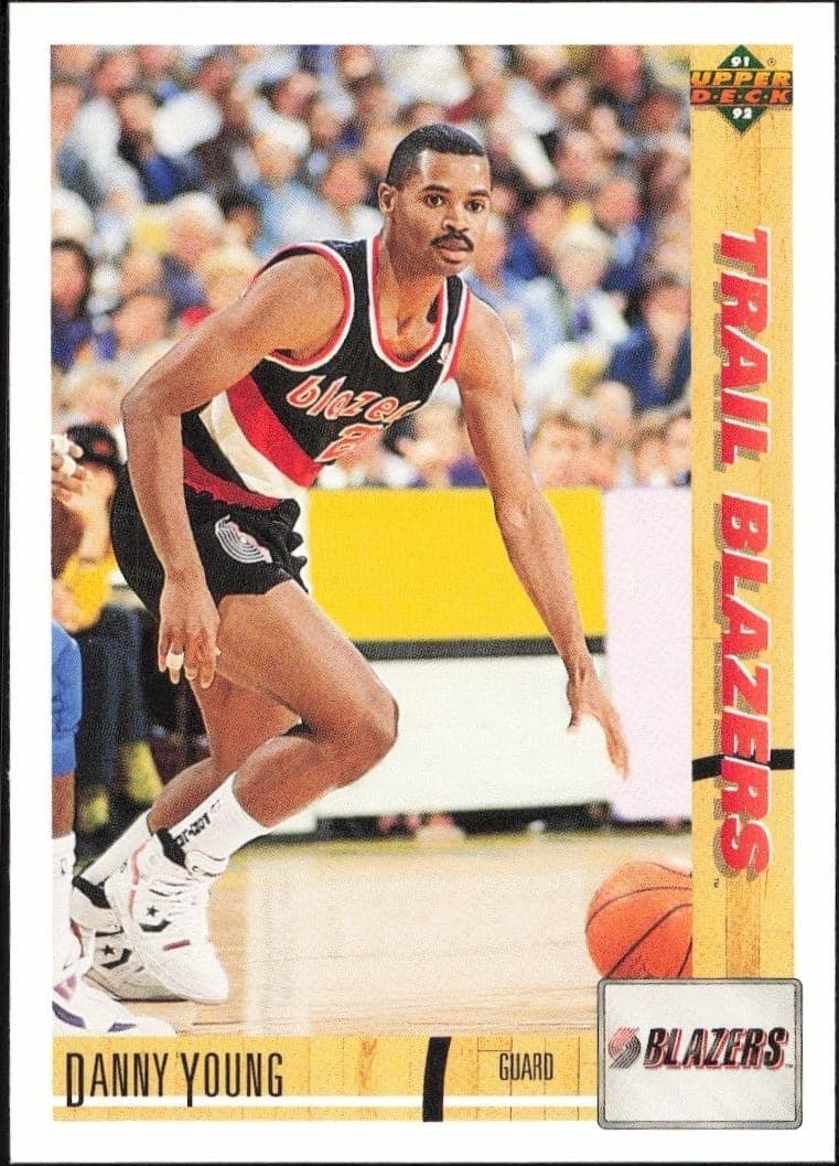 1991-92 Upper-Deck Danny Young #41 trading card