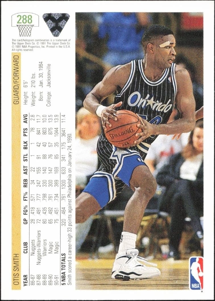 Otis Smith - Back