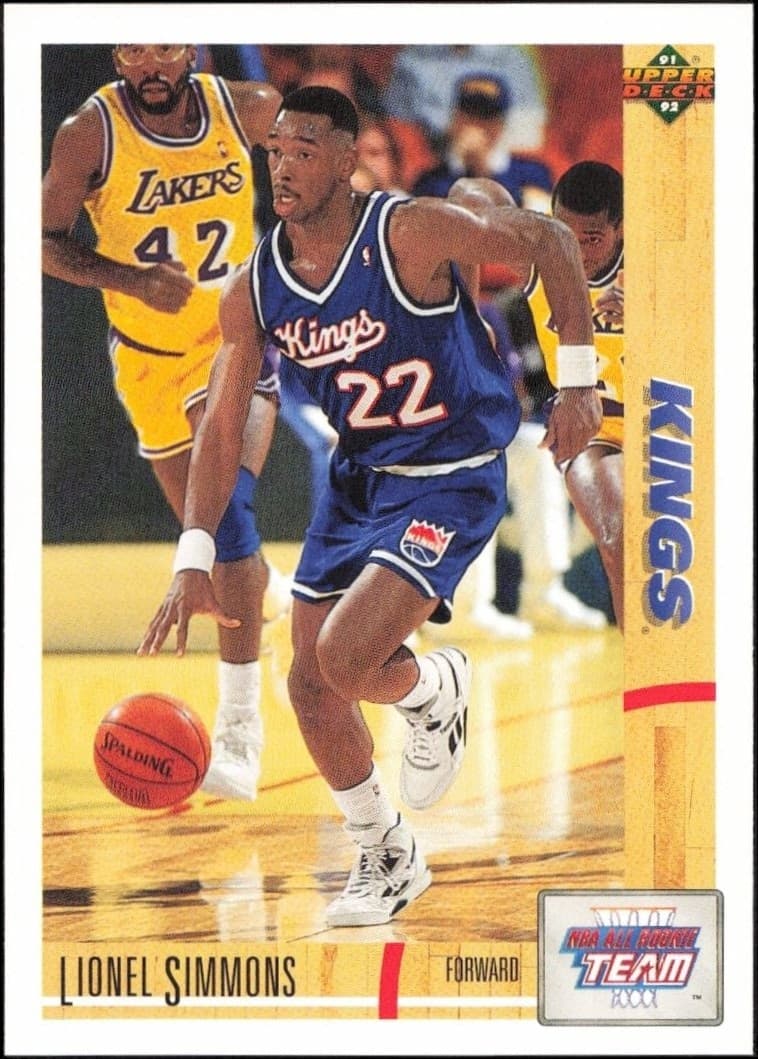 Lionel Simmons - Front