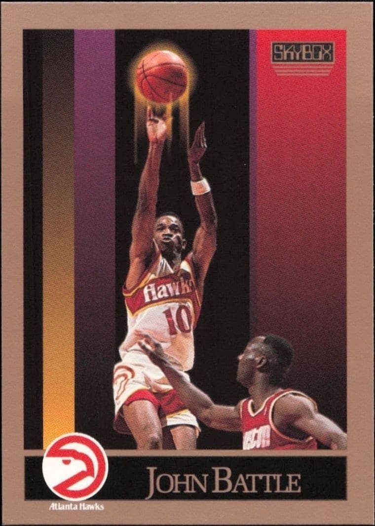 1990-91 Skybox John Battle #1 trading card