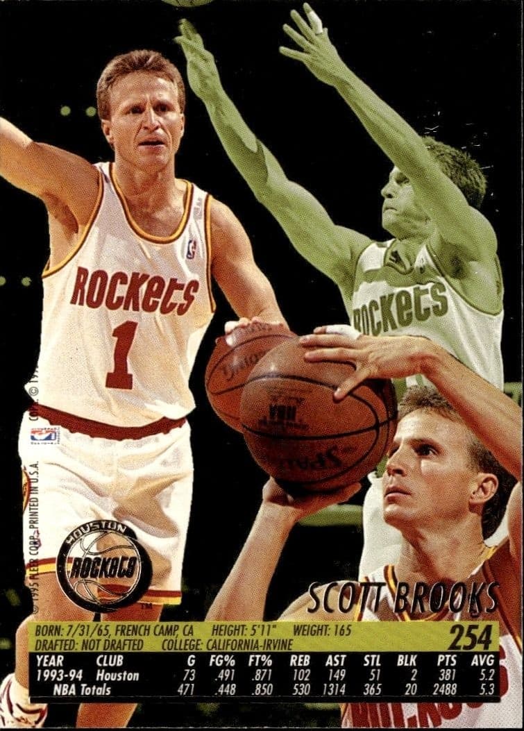 Scott Brooks - Back