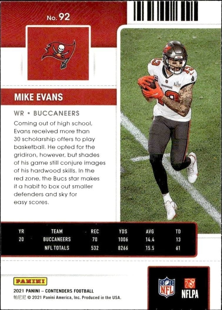 Mike Evans - Back