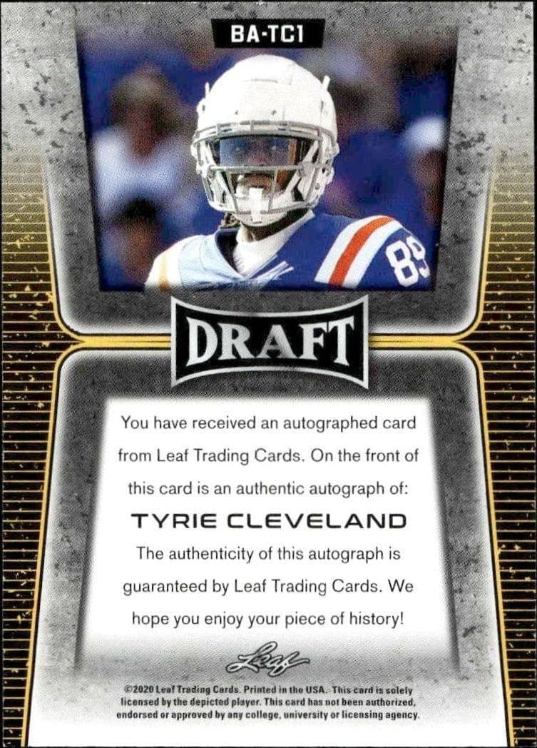 Tyrie Cleveland - Back