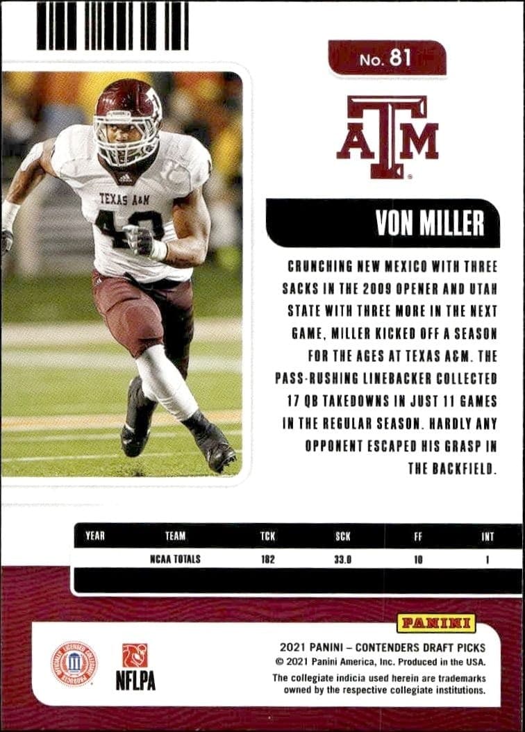 Von Miller - Back