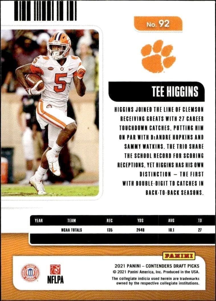 Tee Higgins - Back