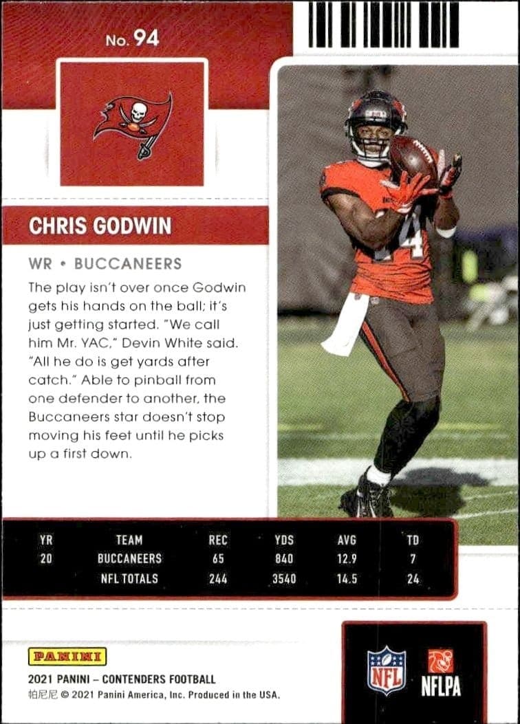 Chris Godwin - Back