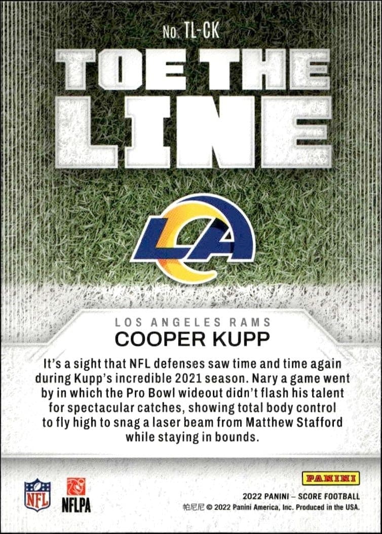 Cooper Kupp - Back
