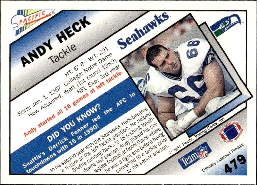 Andy Heck - Back