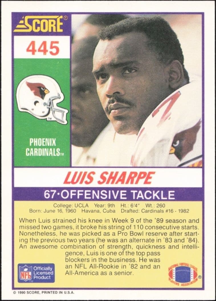 Luis Sharpe - Back