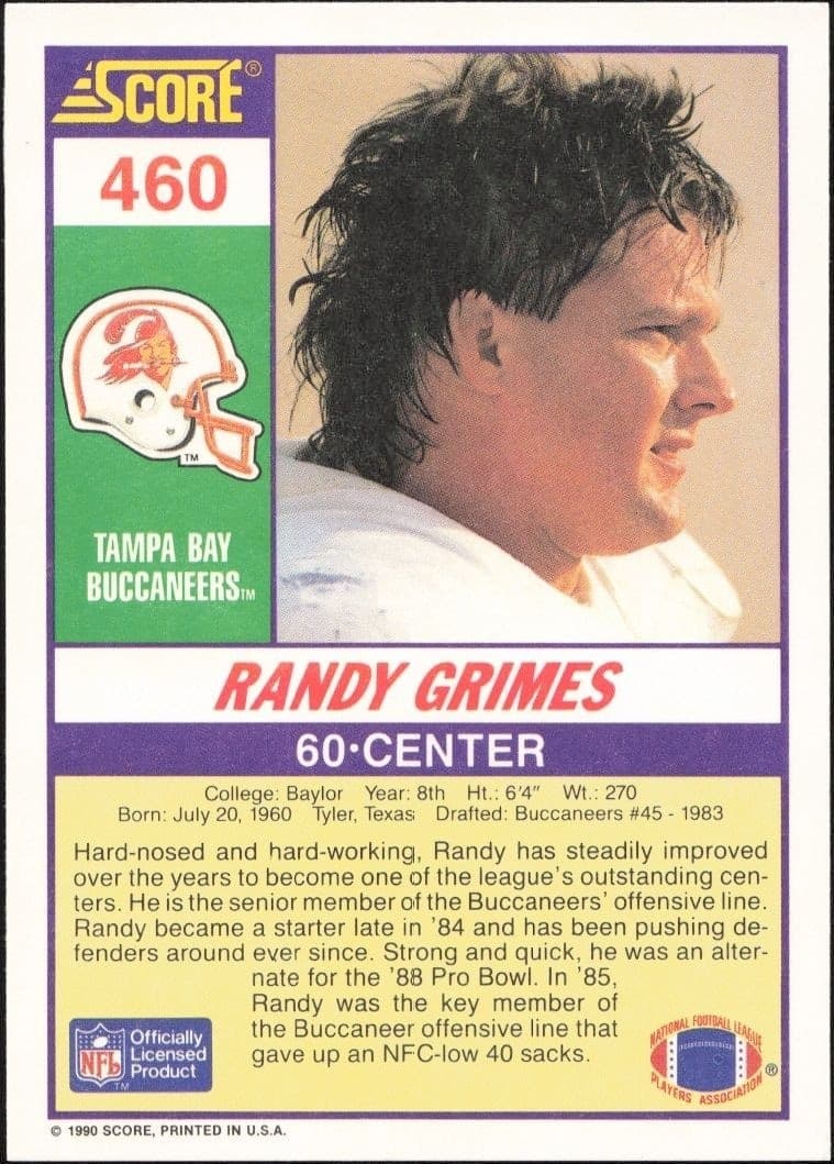 Randy Grimes - Back