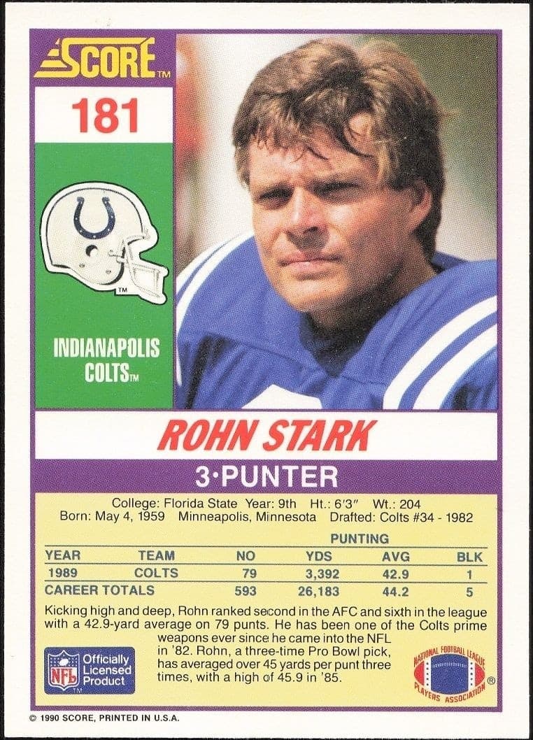 Rohn Stark - Back