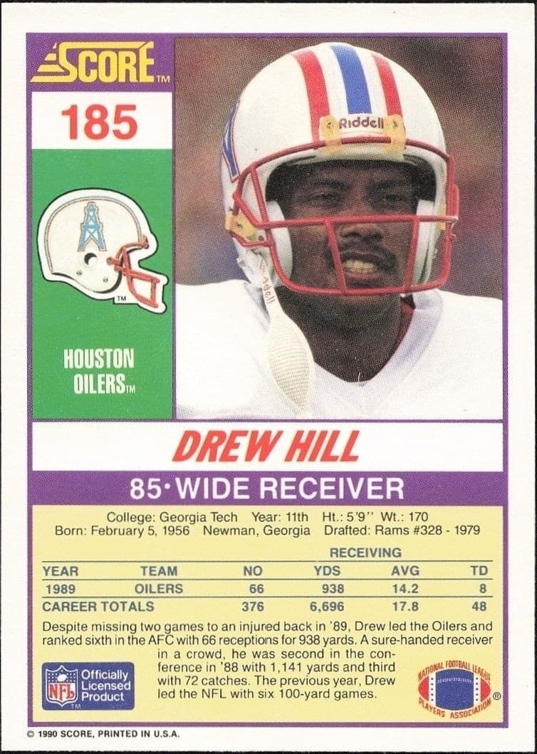 Drew Hill - Back