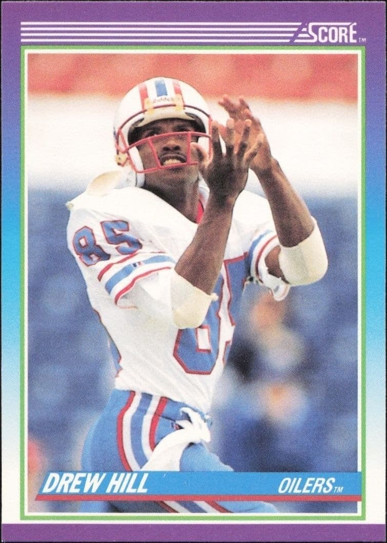 1990 Score Drew Hill #185 trading card