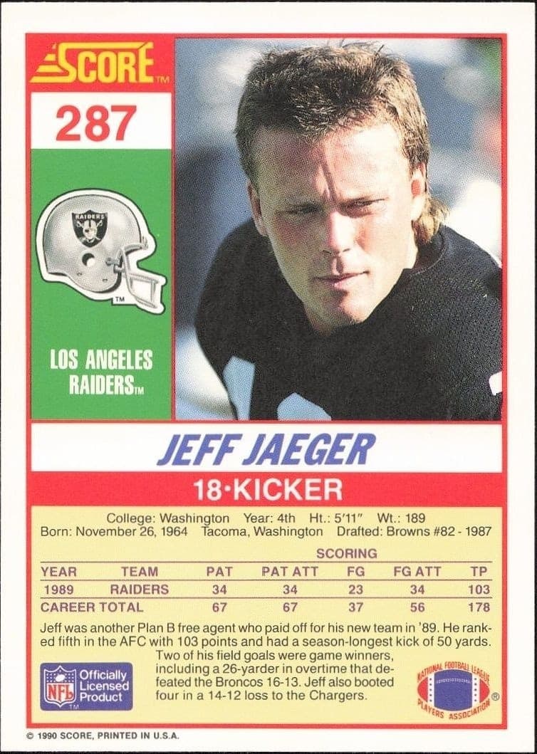 Jeff Jaeger - Back