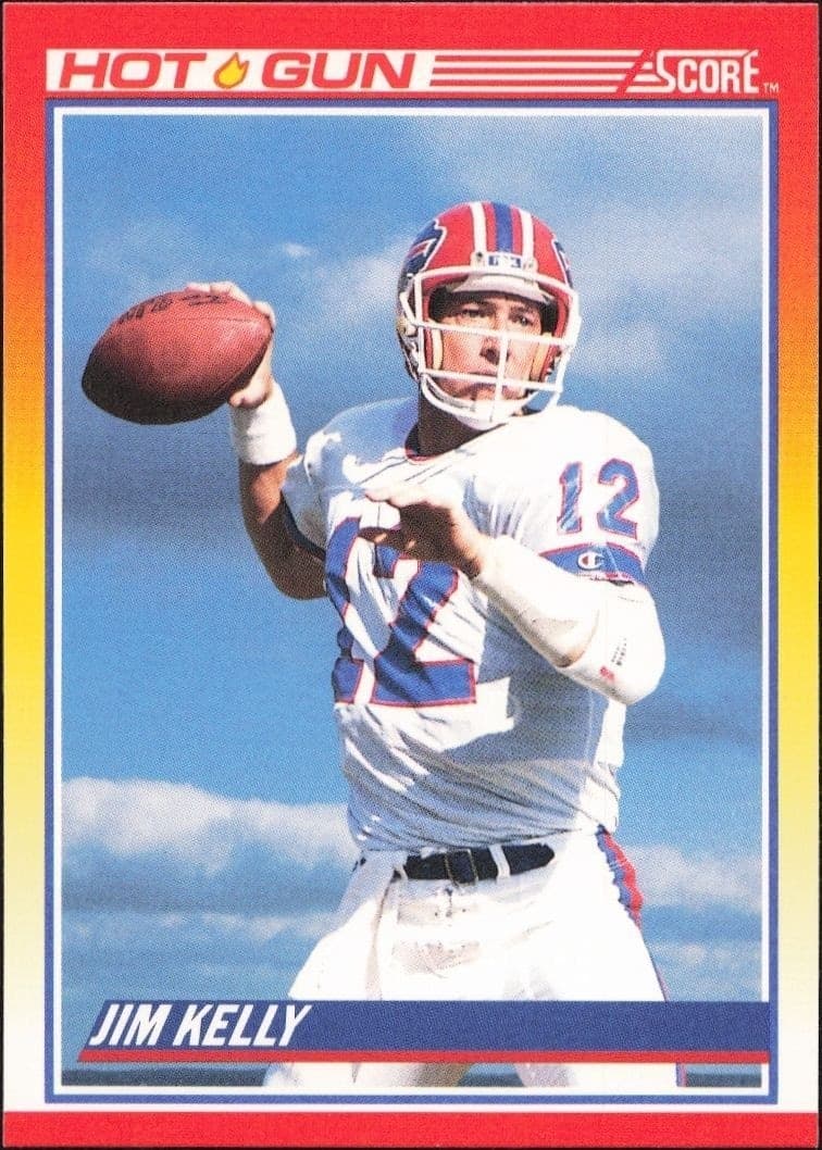 1990 Score Jim Kelly #318 trading card