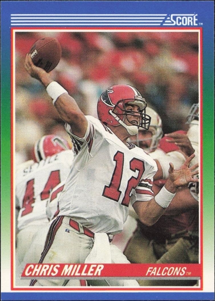 1990 Score Chris Miller #70 trading card
