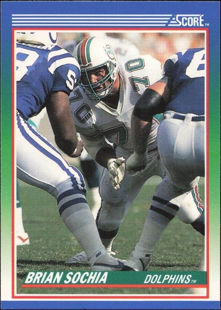 1990 Score Brian Sochia #88 trading card