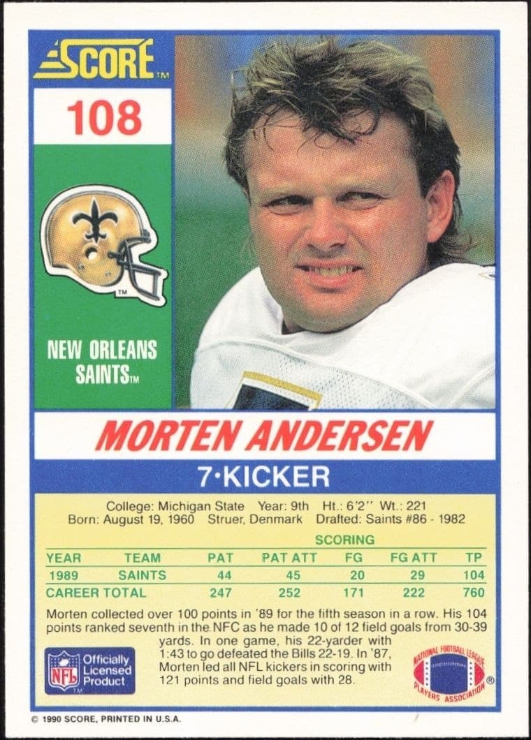 Morten Andersen - Back