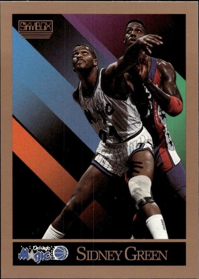 1990-91 Skybox Sidney Green #203 trading card