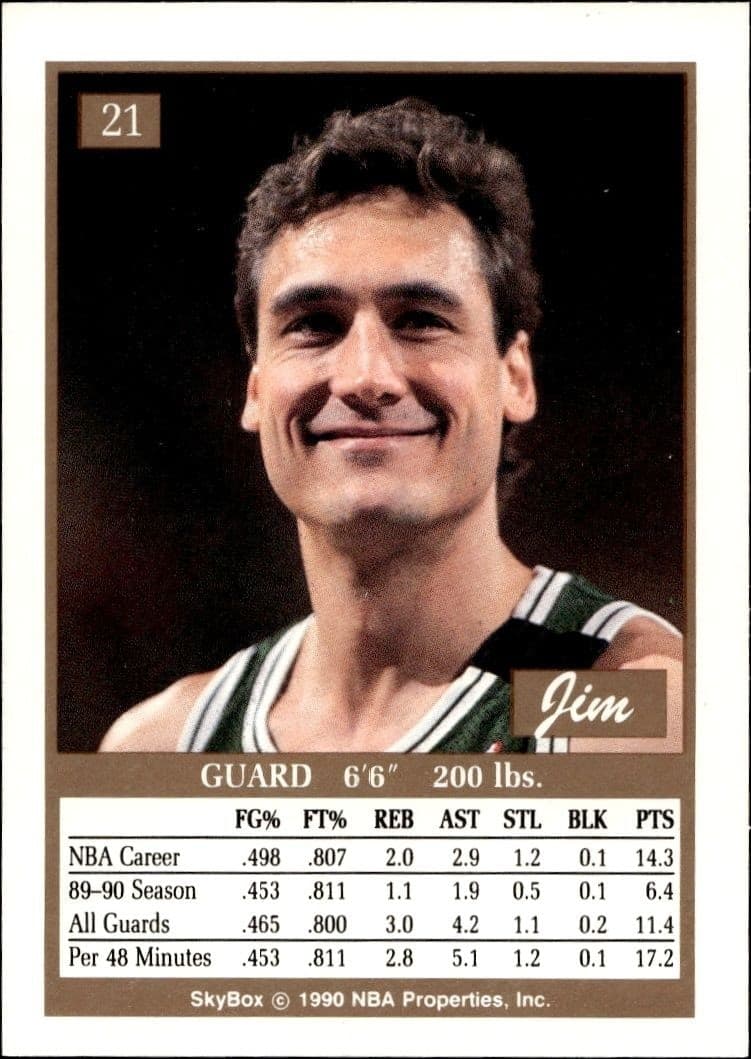 Jim Paxson - Back
