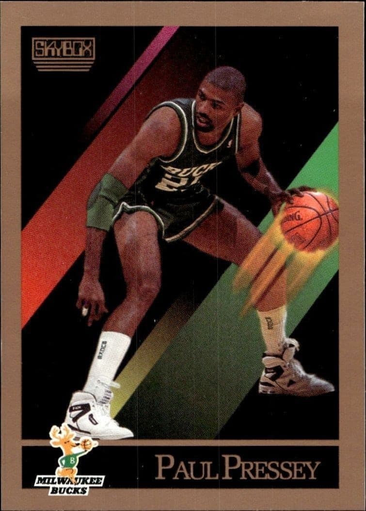 1990-91 Skybox Paul Pressey #163 trading card