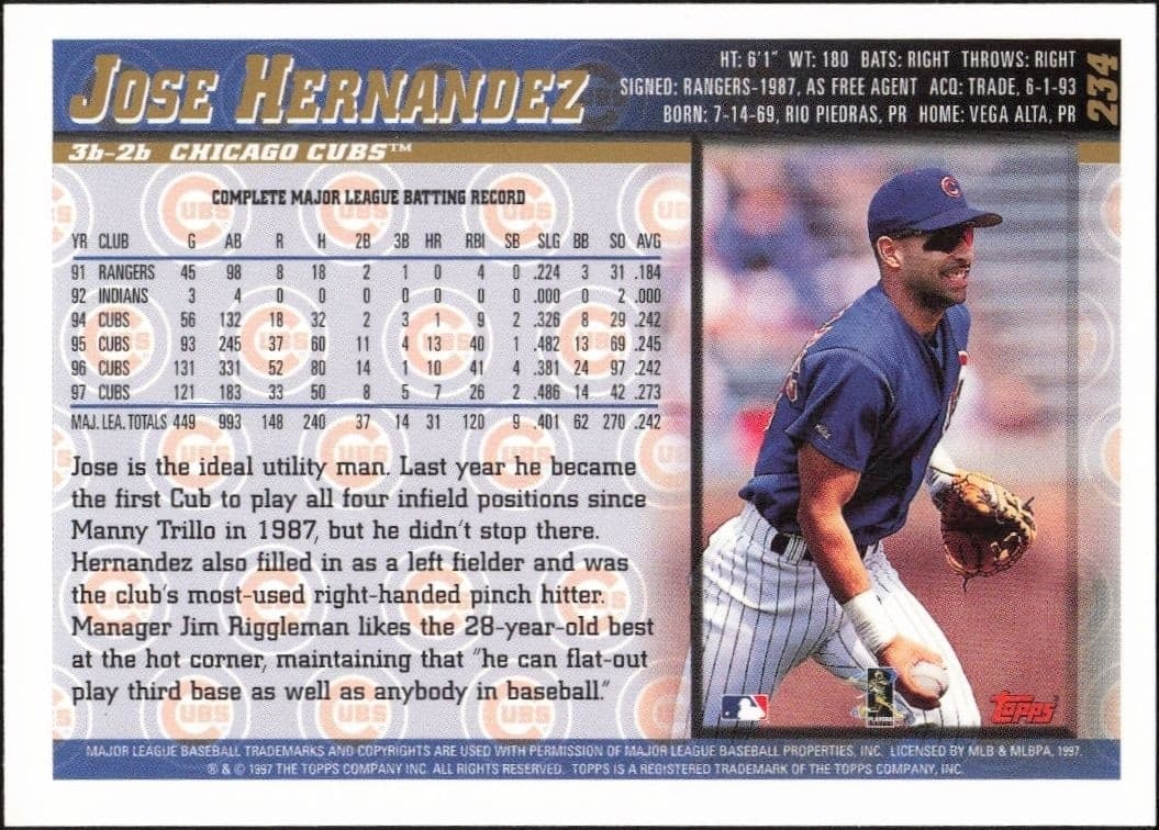 Jose Hernandez - Back