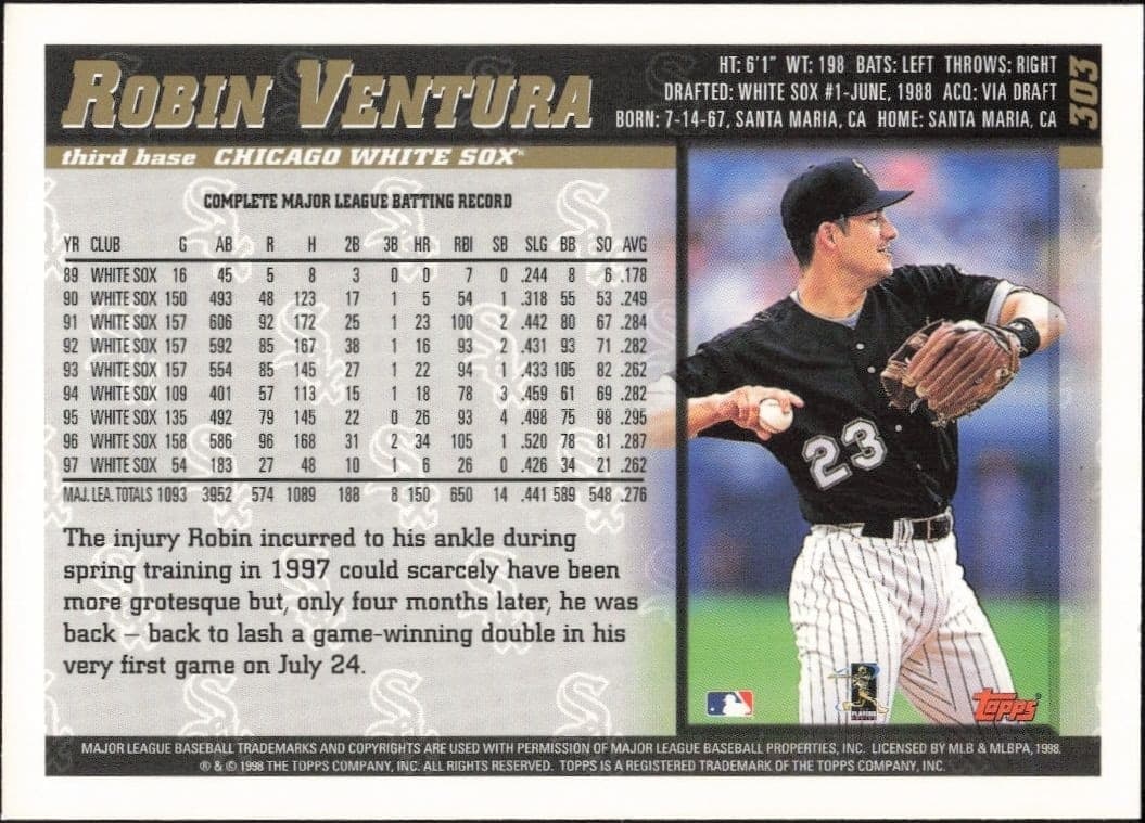 Robin Ventura - Back