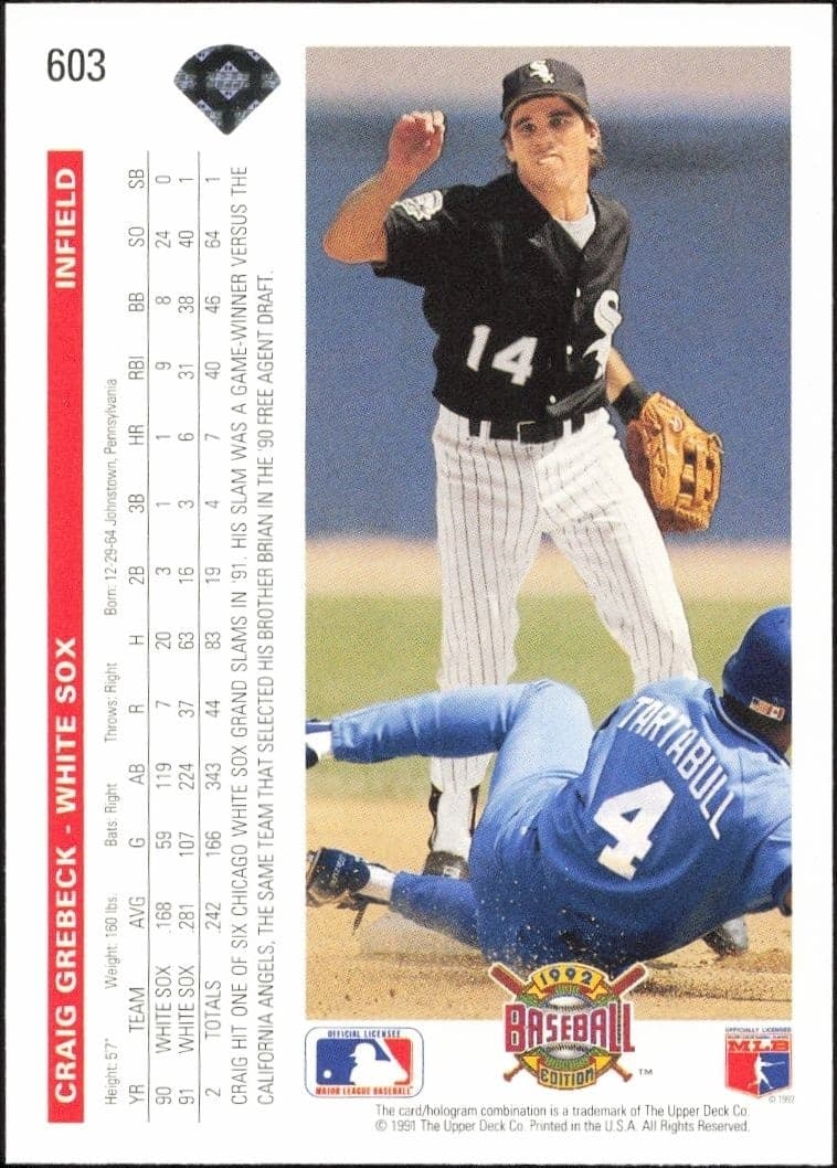 Craig Grebeck - Back