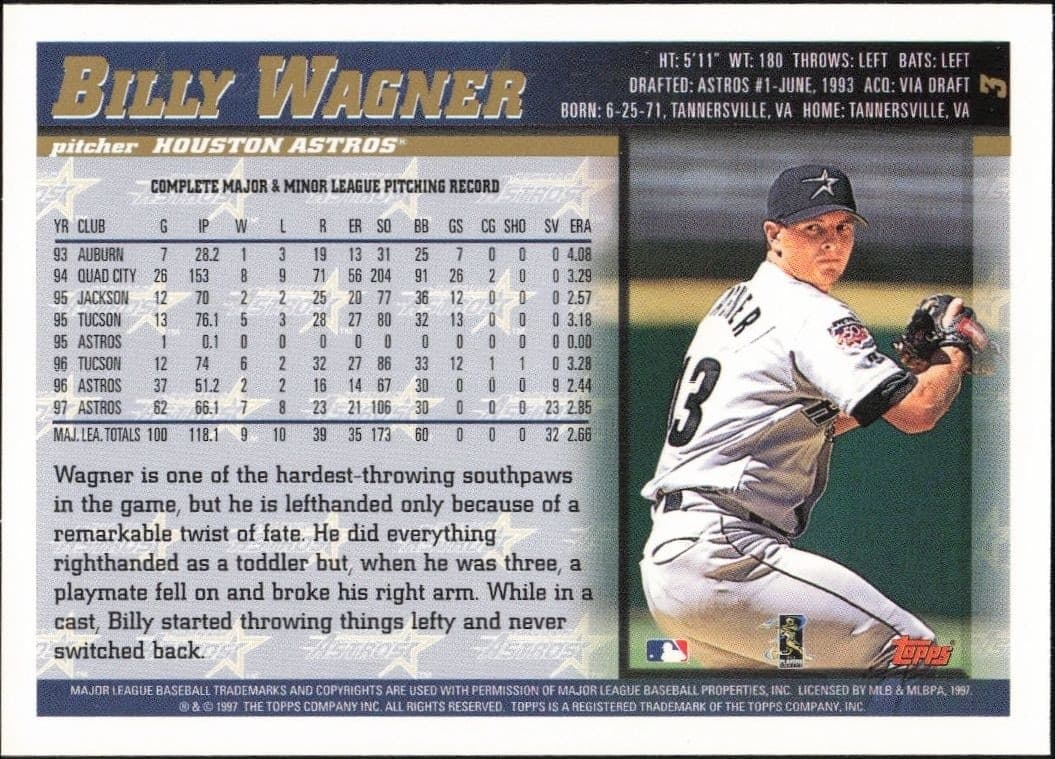 Billy Wagner - Back