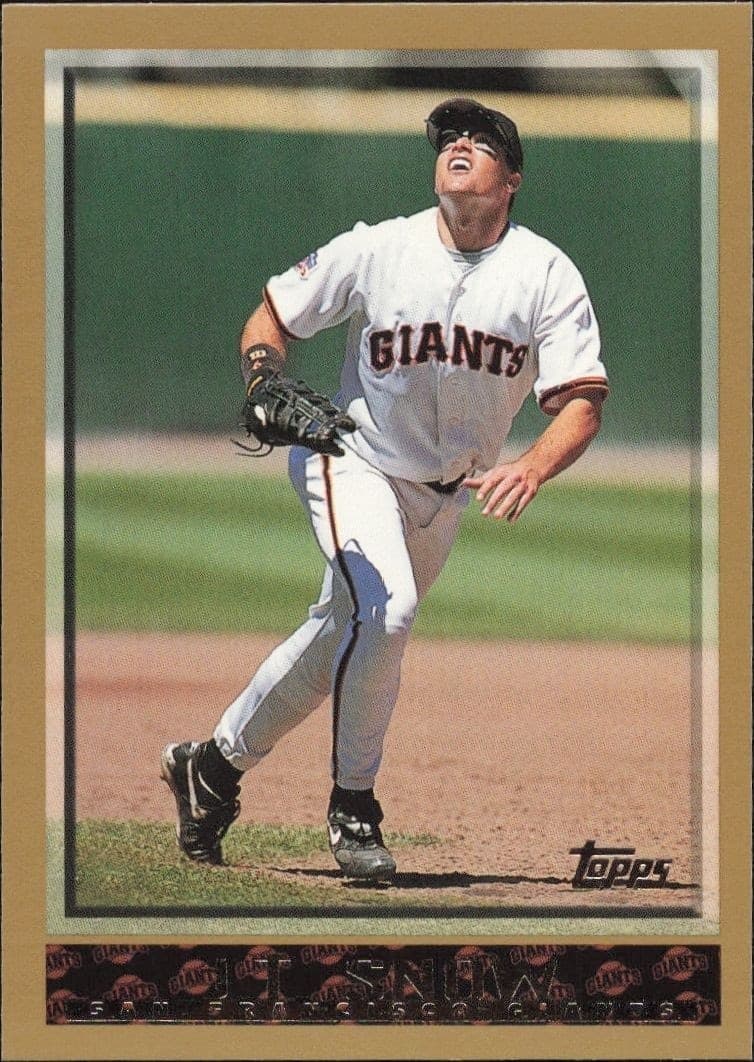 1998 Topps Series 1 J.T. Snow #151 trading card