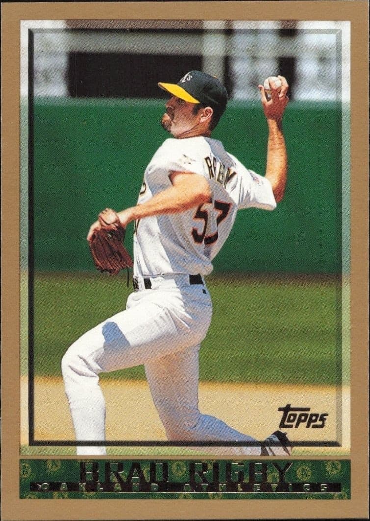 1998 Topps Series 2 Brad Rigby #415 trading card