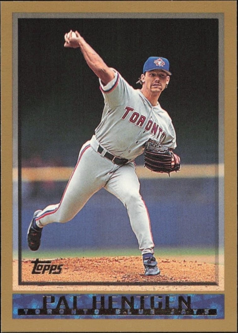 1998 Topps Series 1 Pat Hentgen #45 trading card