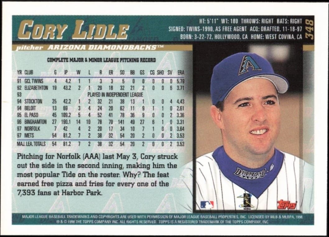 Cory Lidle - Back