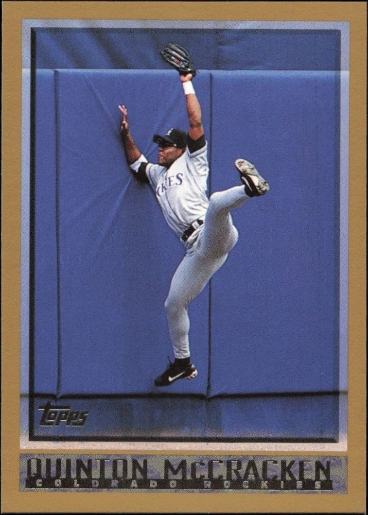 1998 Topps Series 1 Quinton McCracken #206 trading card
