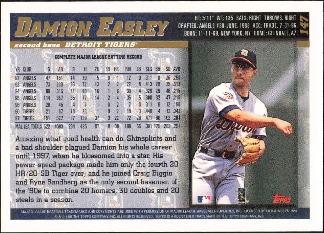Damion Easley - Back