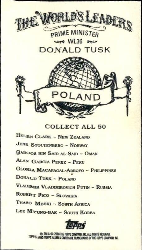 Donald Tusk, Poland - Back