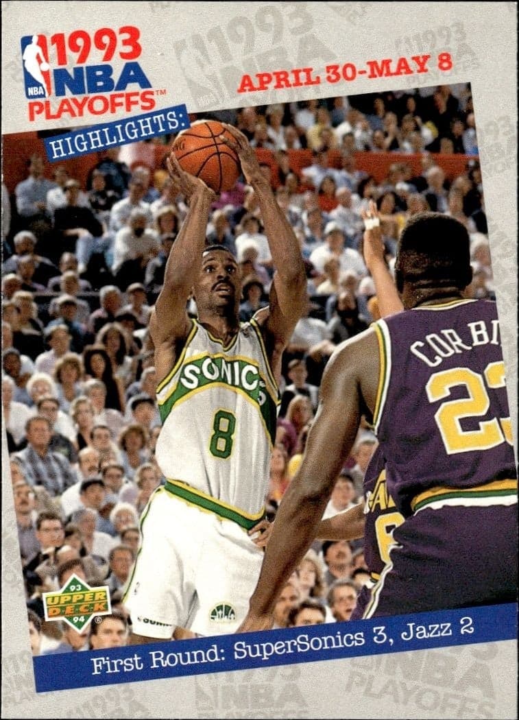 First Round: SuperSonics 3, Jazz 2 - Front