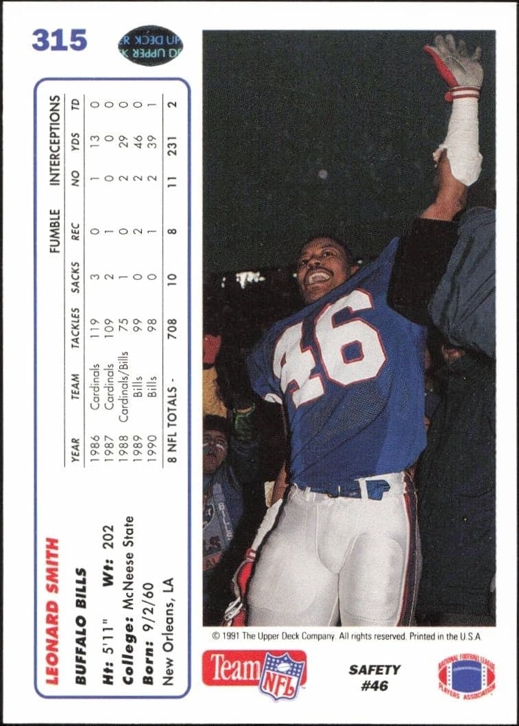 Leonard Smith - Back