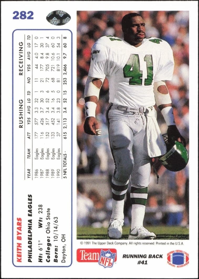 Keith Byars - Back