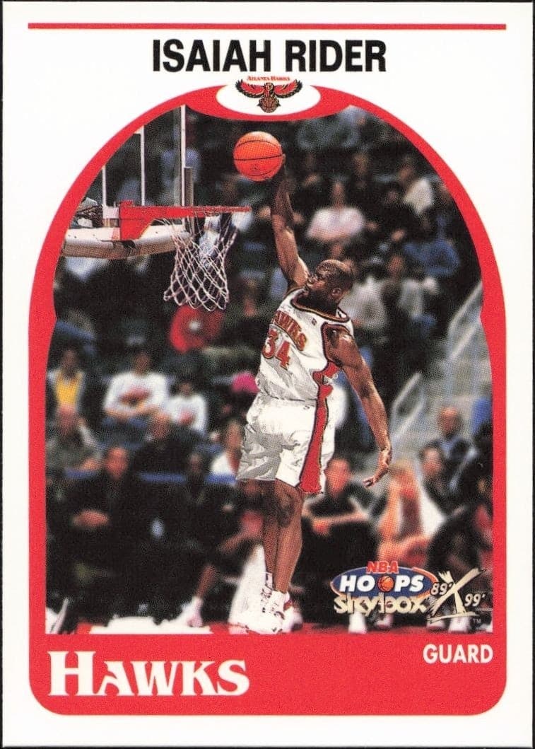 Isaiah Rider - Front