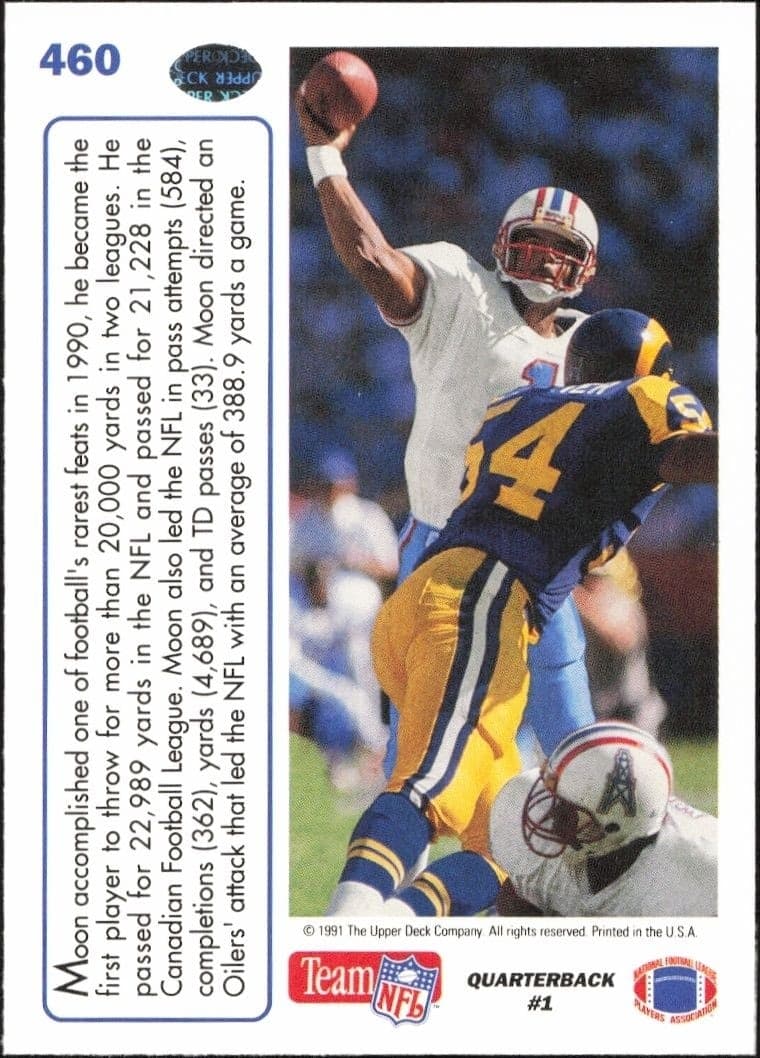 Warren Moon - Back