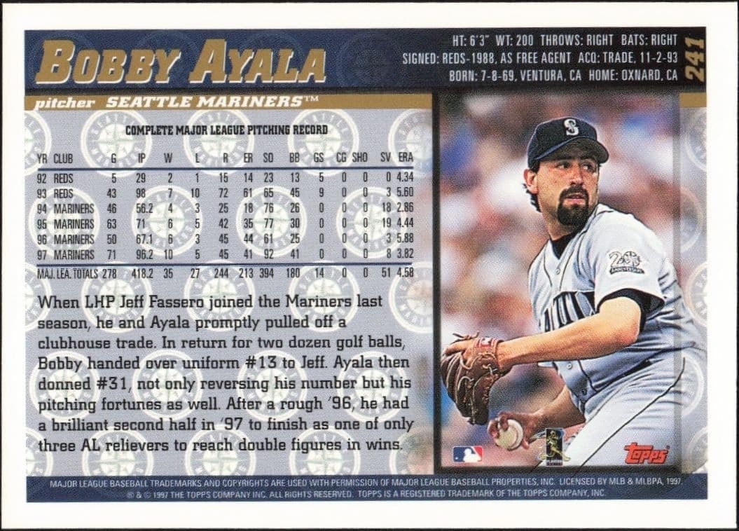 Bobby Ayala - Back