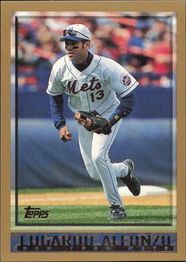 1998 Topps Series 1 Edgardo Alfonzo #89 trading card