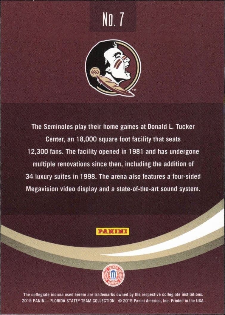Donald L. Tucker Civic Center - Back